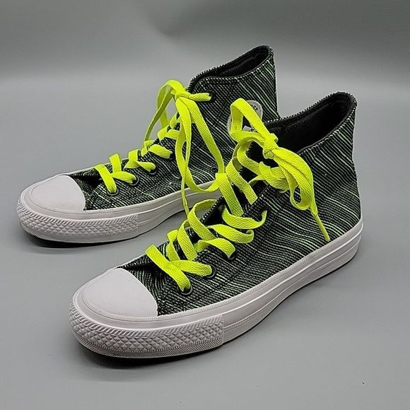 Converse Chuck Taylor All Star Neon High Tops sz 6 - Picture 3 of 10